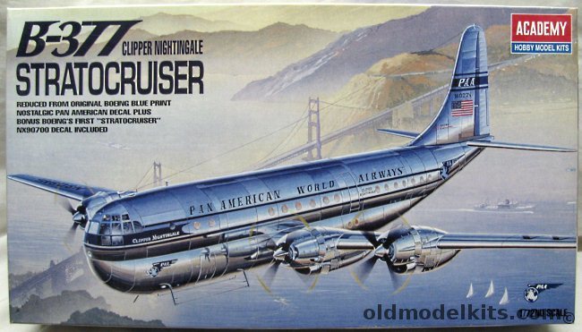 Academy 1/72 Boeing B-377 Stratocruiser Pan Am, 1603 plastic model kit